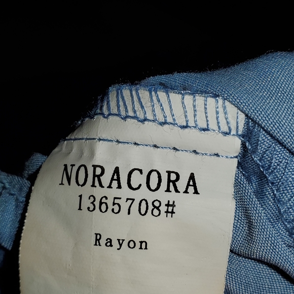 Noracora Sleeveless Shift Dress. Size Large. Blue - Picture 8 of 8